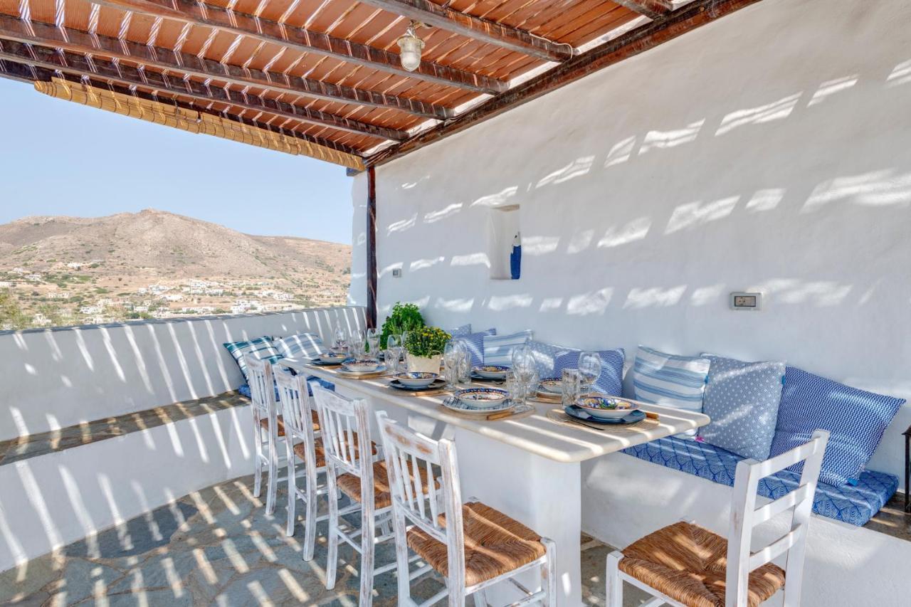 Cycladic Aura - Traditional Holiday Cottage فينيكاس المظهر الخارجي الصورة