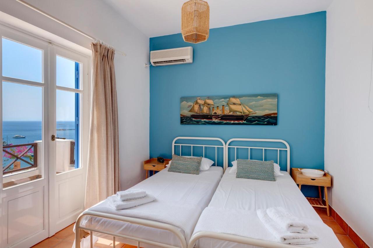 Cycladic Aura - Traditional Holiday Cottage فينيكاس المظهر الخارجي الصورة